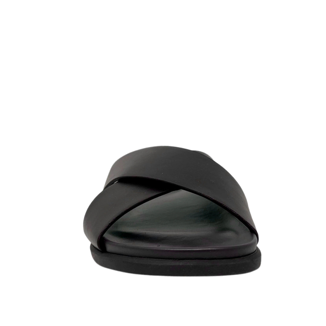 Sandalias slip on Virgil para hombre color café