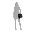 Cartera satchel Eureka negro