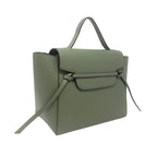 Cartera satchel Eureka verde