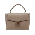Cartera satchel Silvana taupe