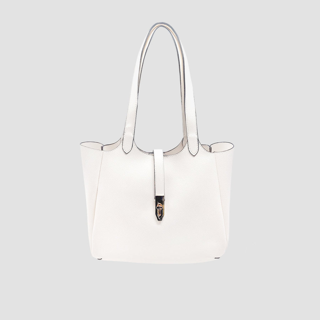 Cartera tote Serena beige