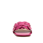 Sandalias slip on Elira para mujer color fucsia
