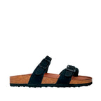 Sandalias flats Arizona negro