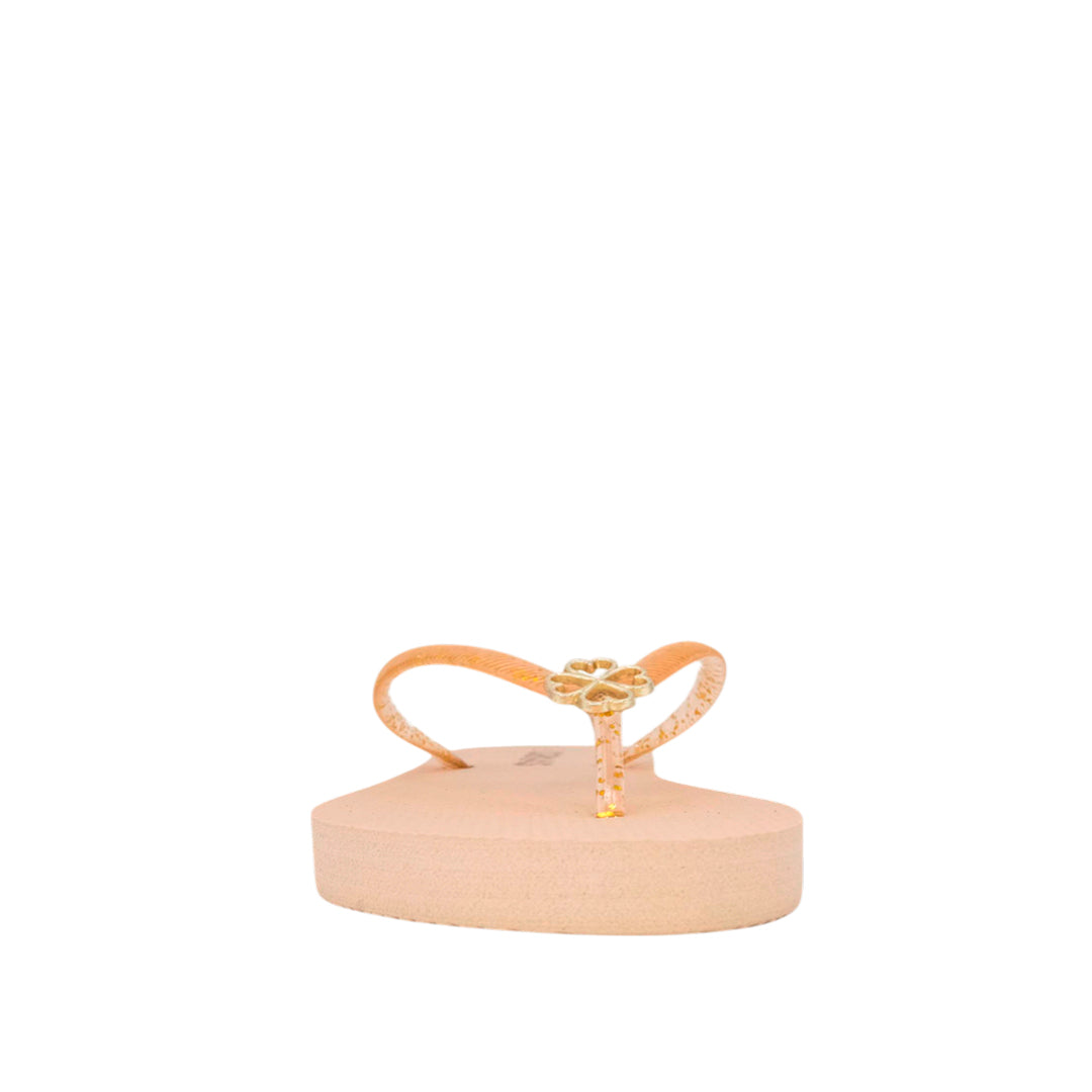 Sandalias flats Dany dorado
