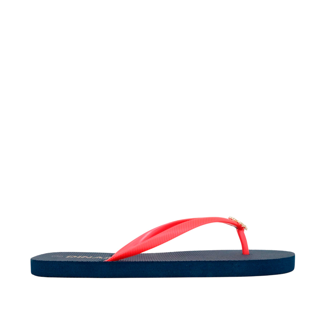 Sandalias flats Dany navy