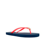 Sandalias flats Dany navy