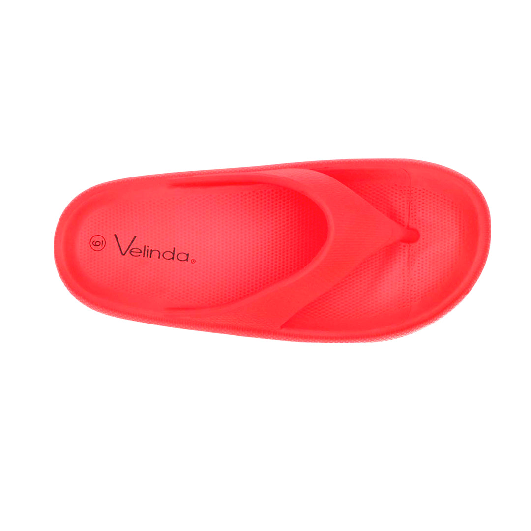 Sandalias flats Iran rojo
