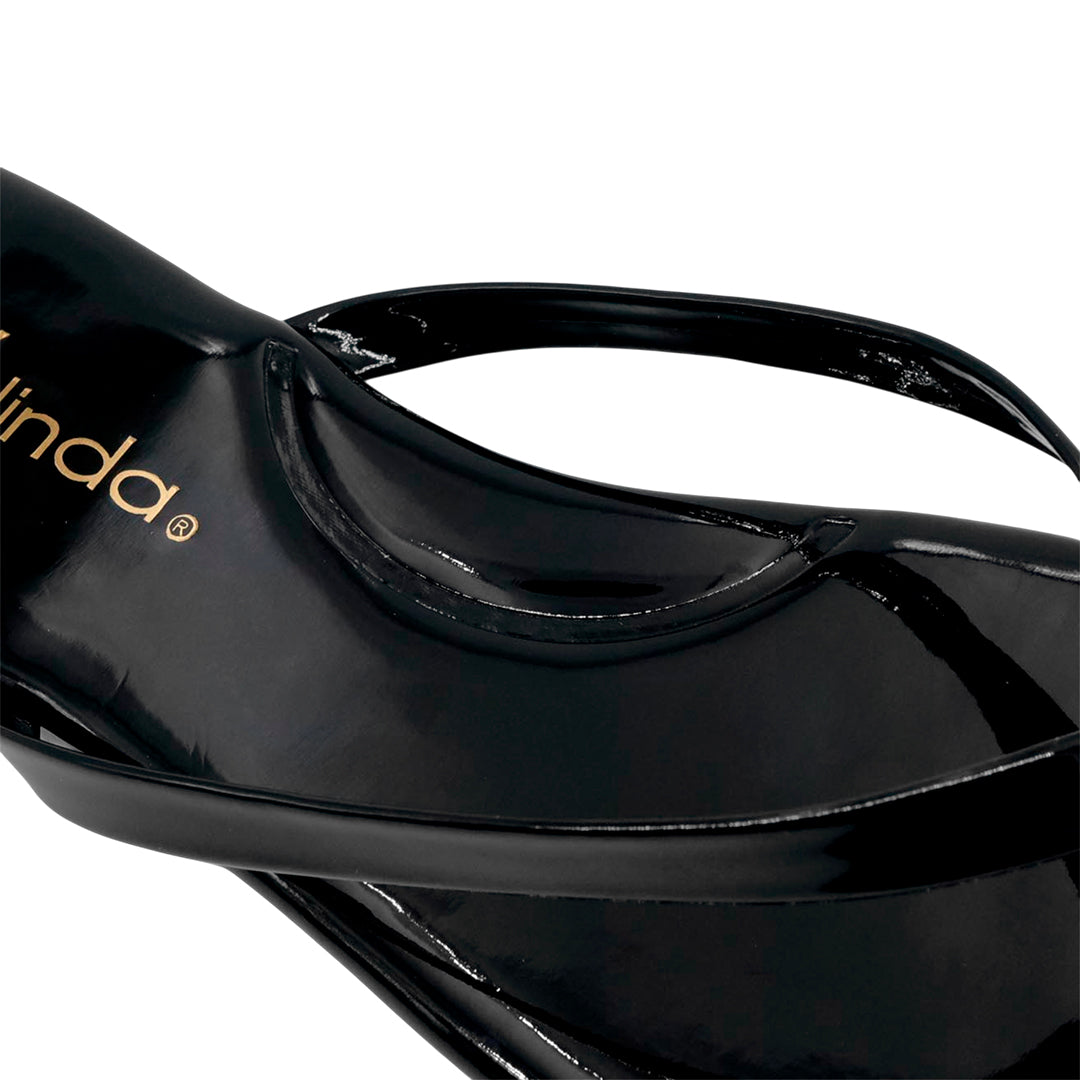 Sandalias flats Kenya negro