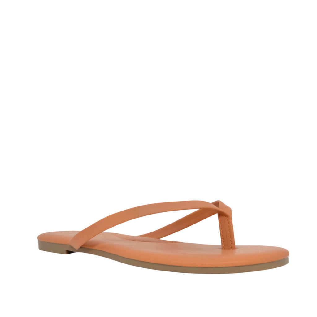 Sandalias flats Kenya tan