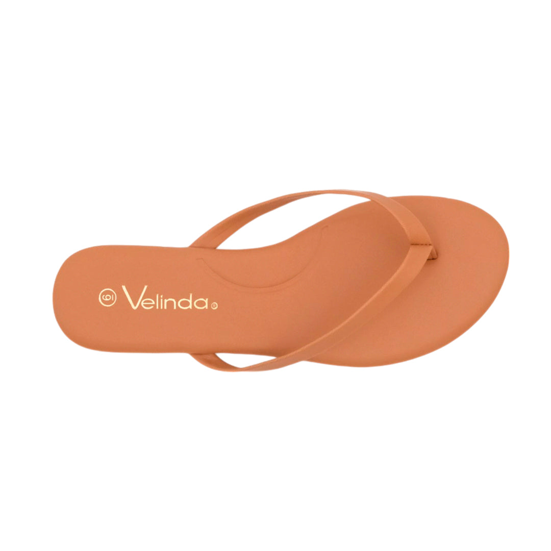 Sandalias flats Kenya tan