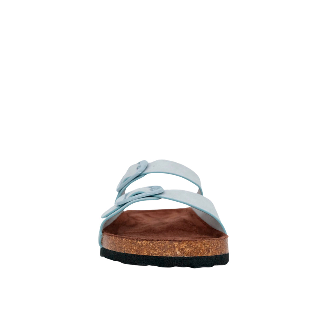 Sandalias flats Mirka celeste