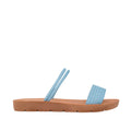 Sandalias flats Victoria celeste