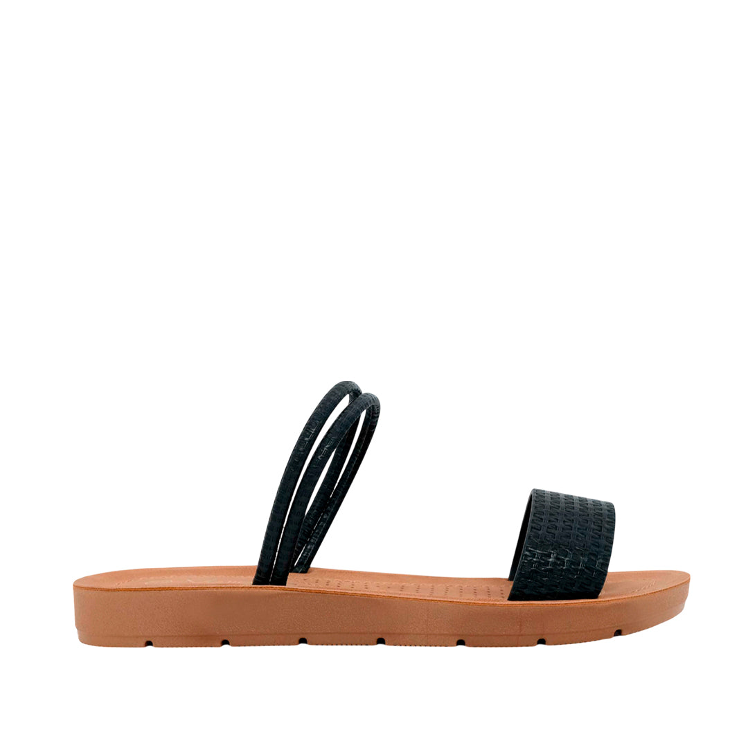 Sandalias flats Victoria negro