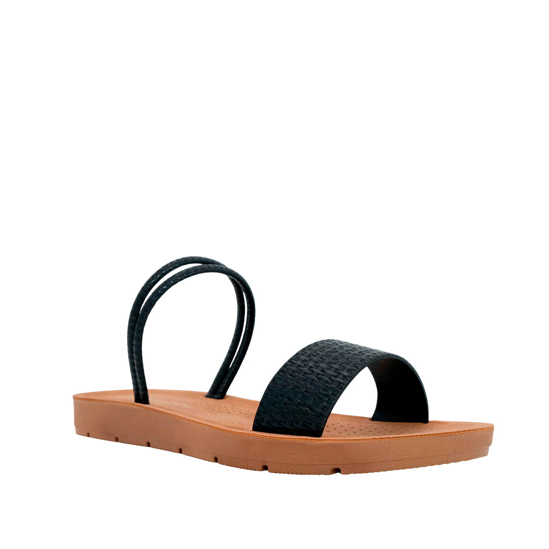Sandalias flats Victoria negro