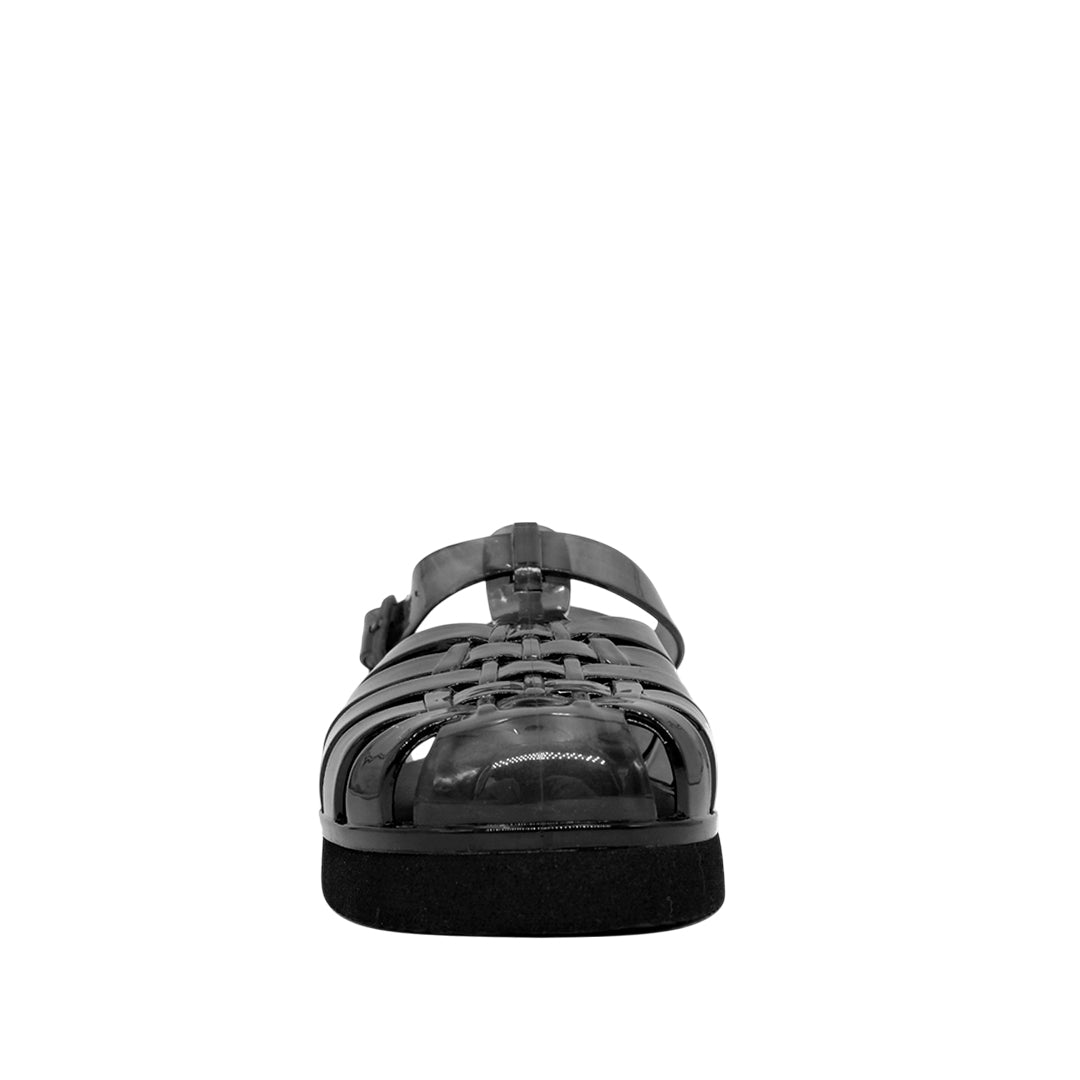 Sandalias flats Yeli negro