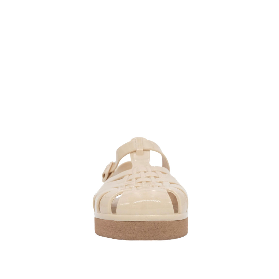 Sandalias flats Yeli taupe