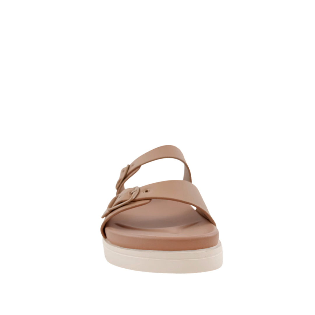 Sandalias flats Dakota taupe
