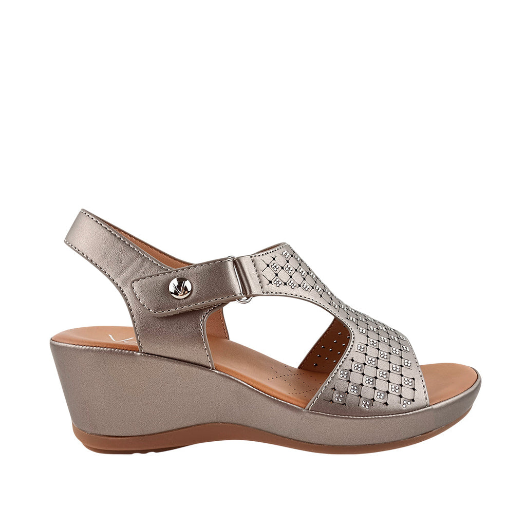 Sandalias Daniela pewter