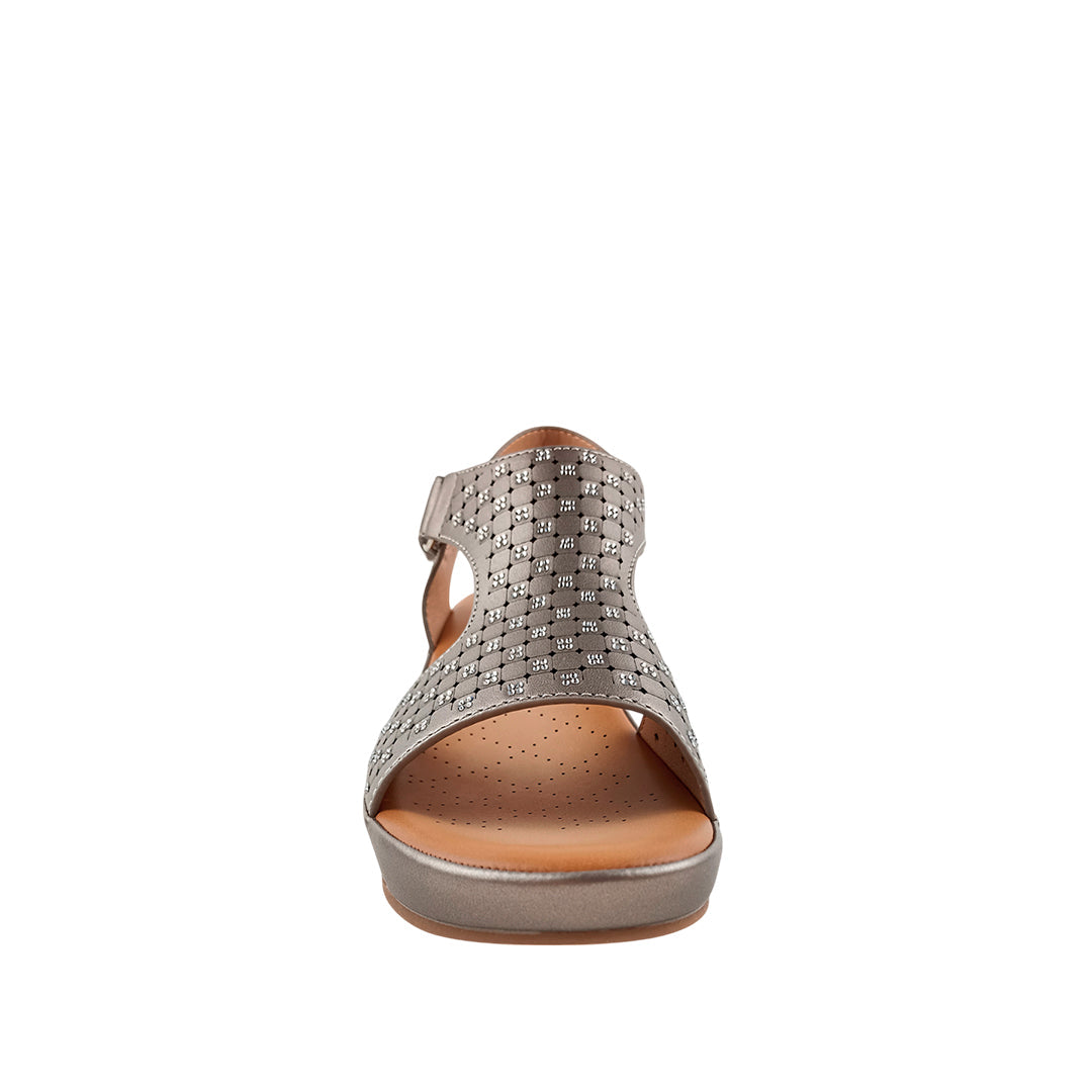 Sandalias Daniela pewter