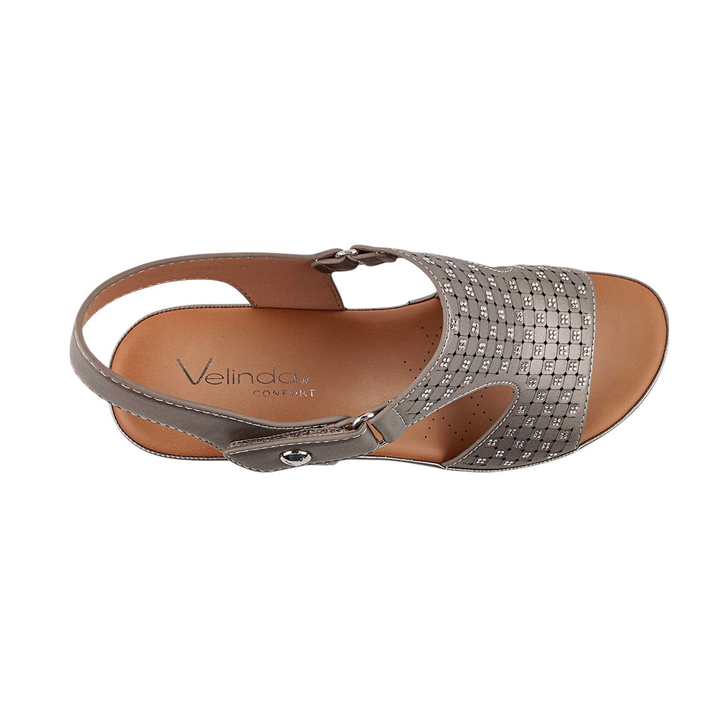 Sandalias Daniela pewter