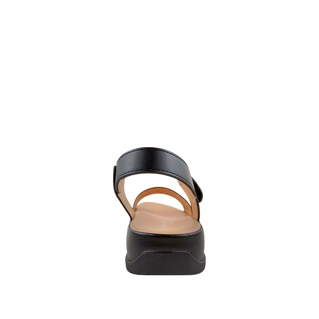 Sandalias flats Lana negro