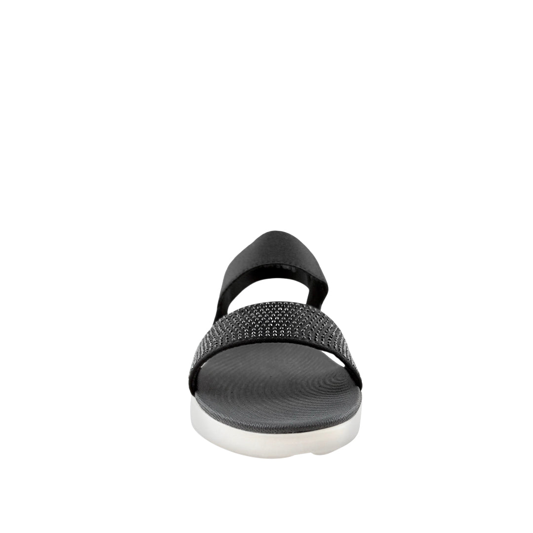 Sandalias flats Marisa negro