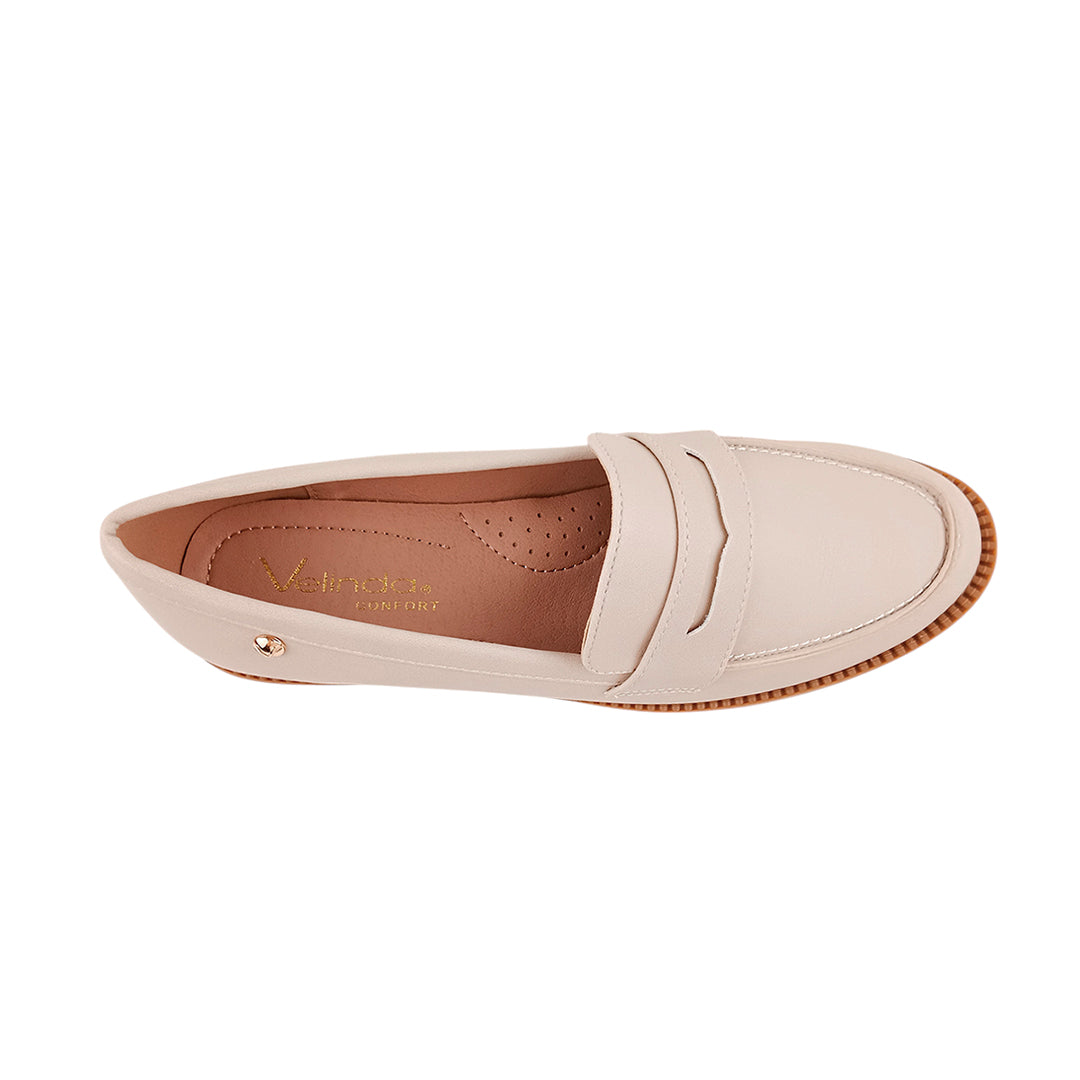 Mocasines Milena hueso