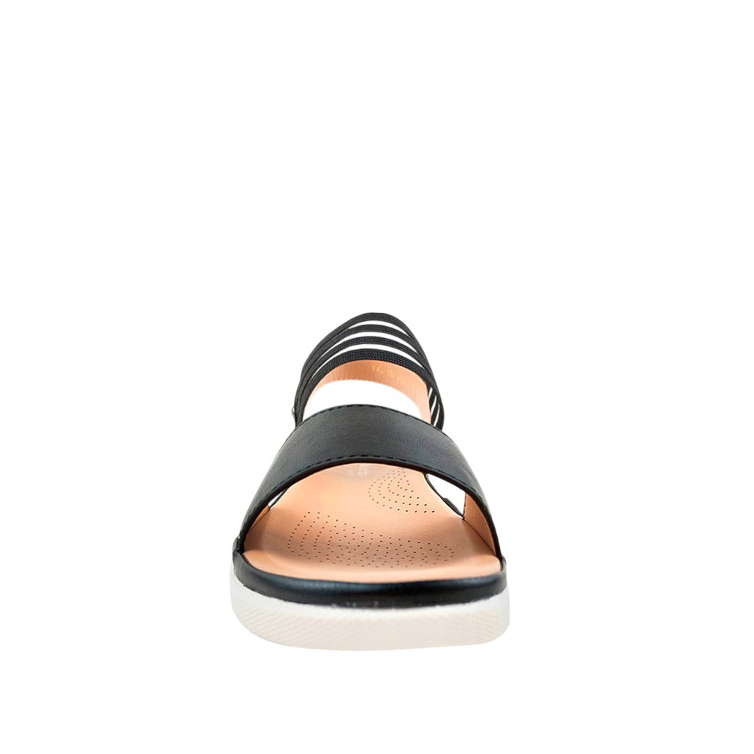 Sandalias flats Noel negro