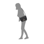 Cartera crossbody Fati negro