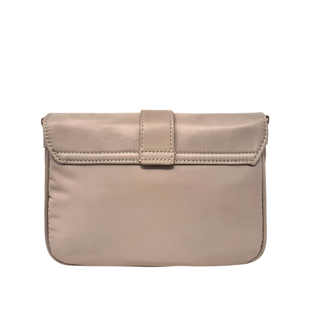 Cartera crossbody Fati taupe