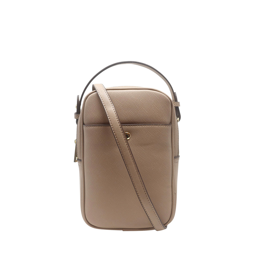 Cartera crossbody Cherry taupe