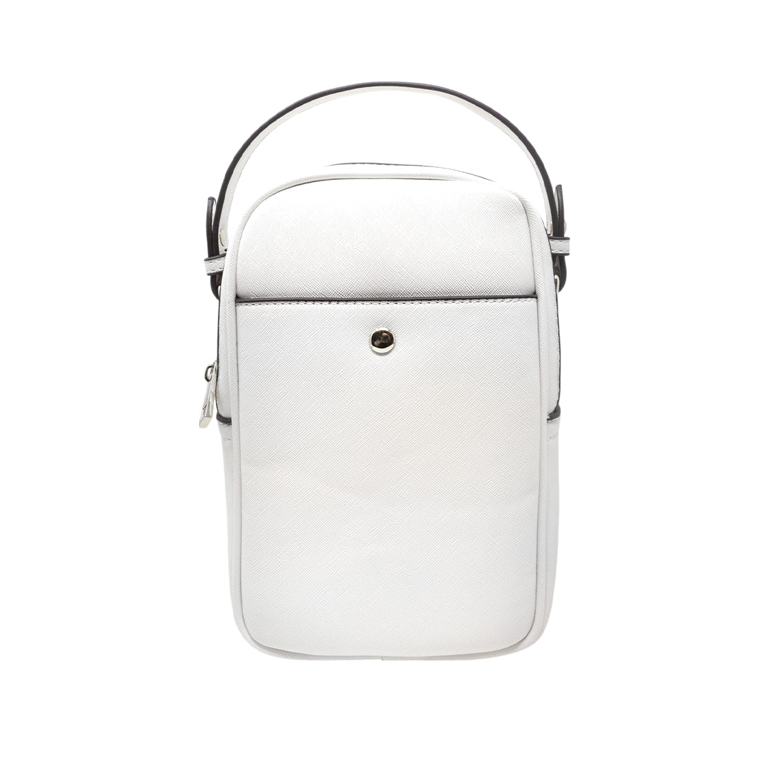 Cartera crossbody Cherry blanco