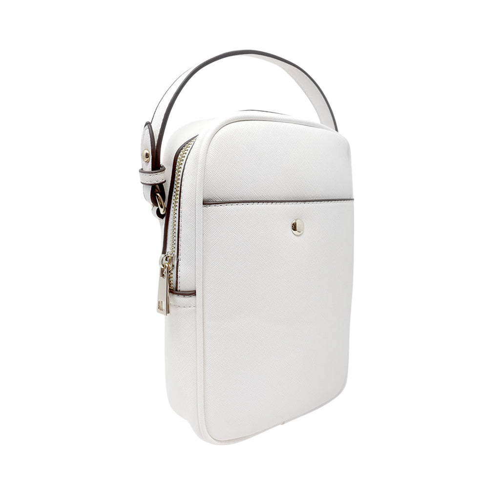Cartera crossbody Cherry blanco