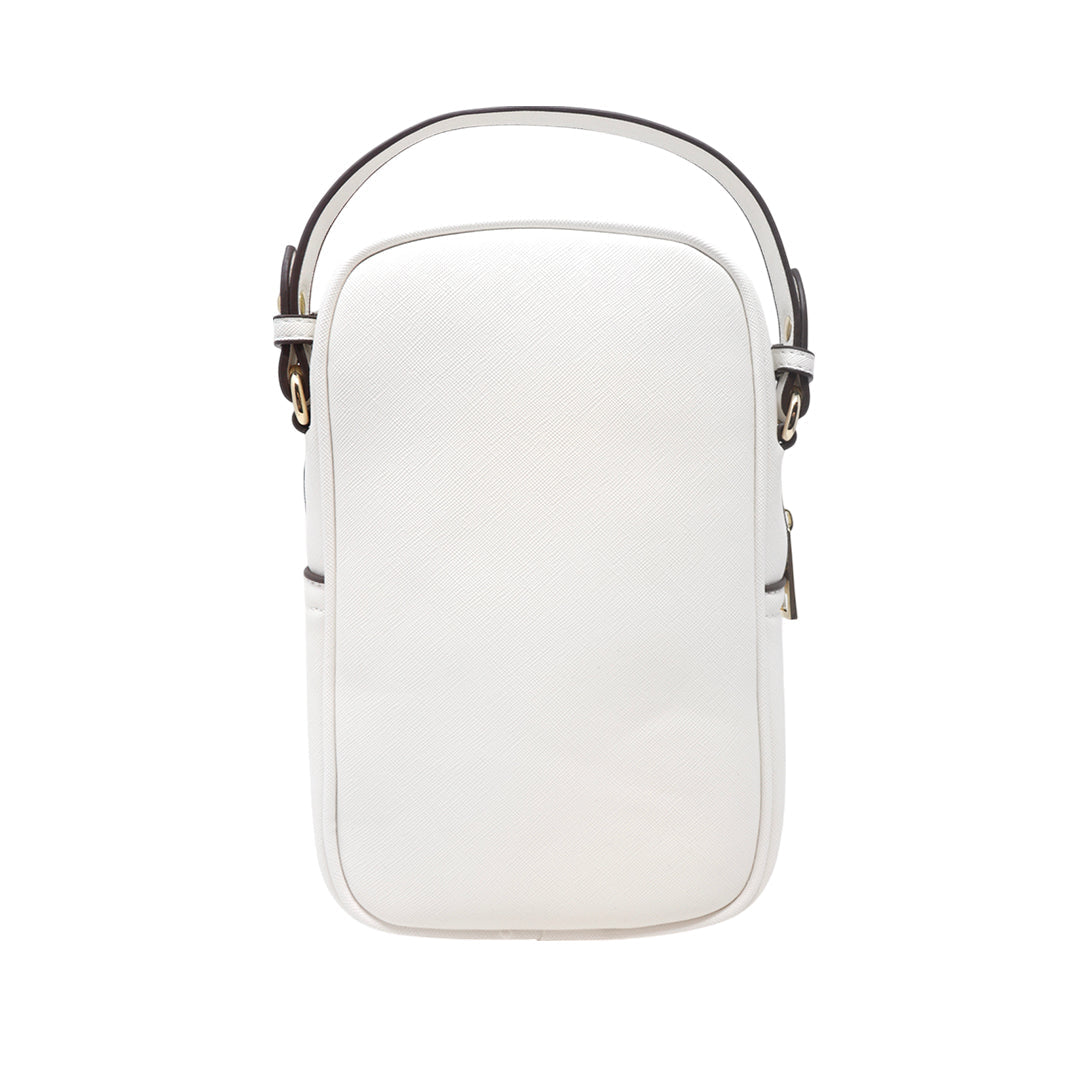 Cartera crossbody Cherry blanco