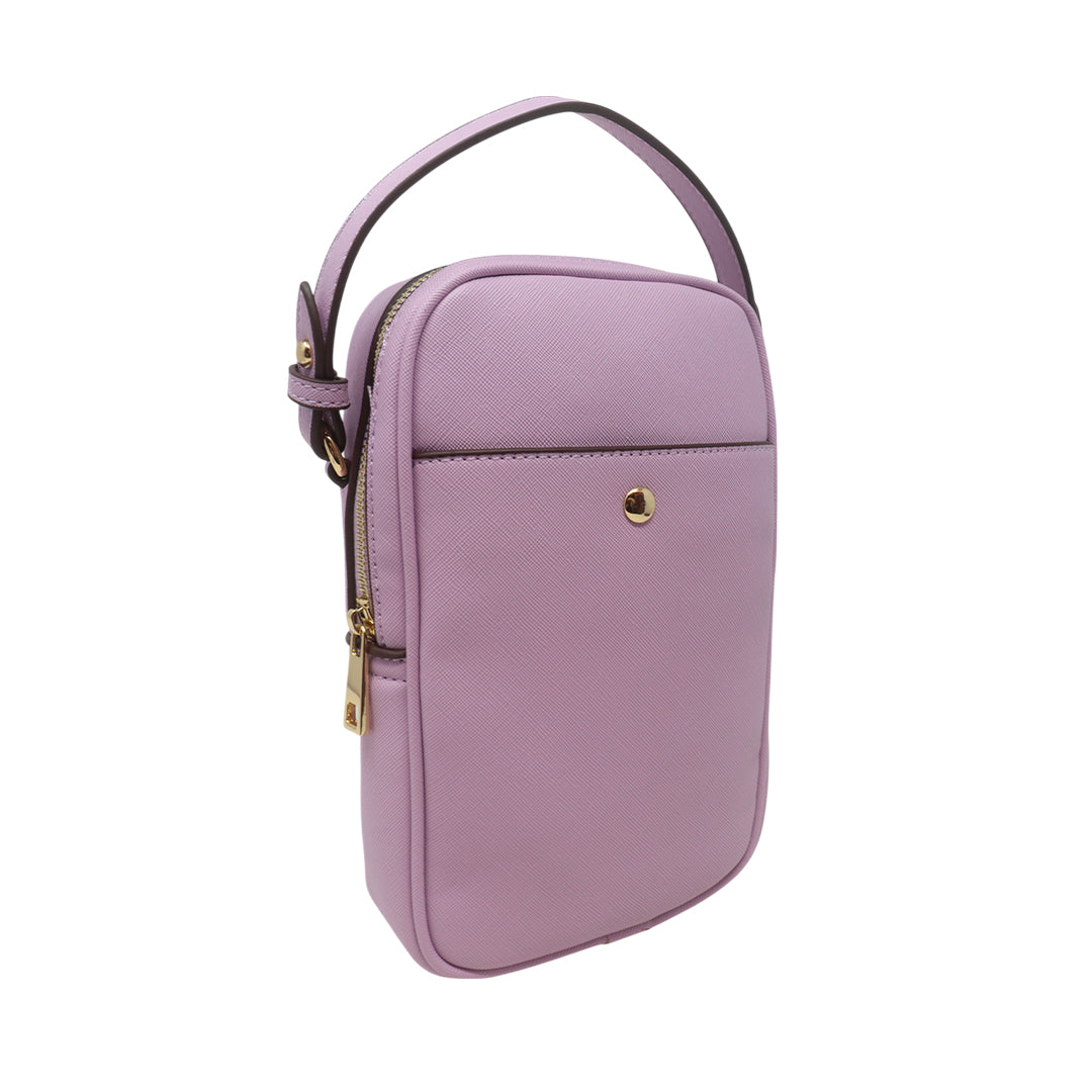 Cartera crossbody Cherry morado