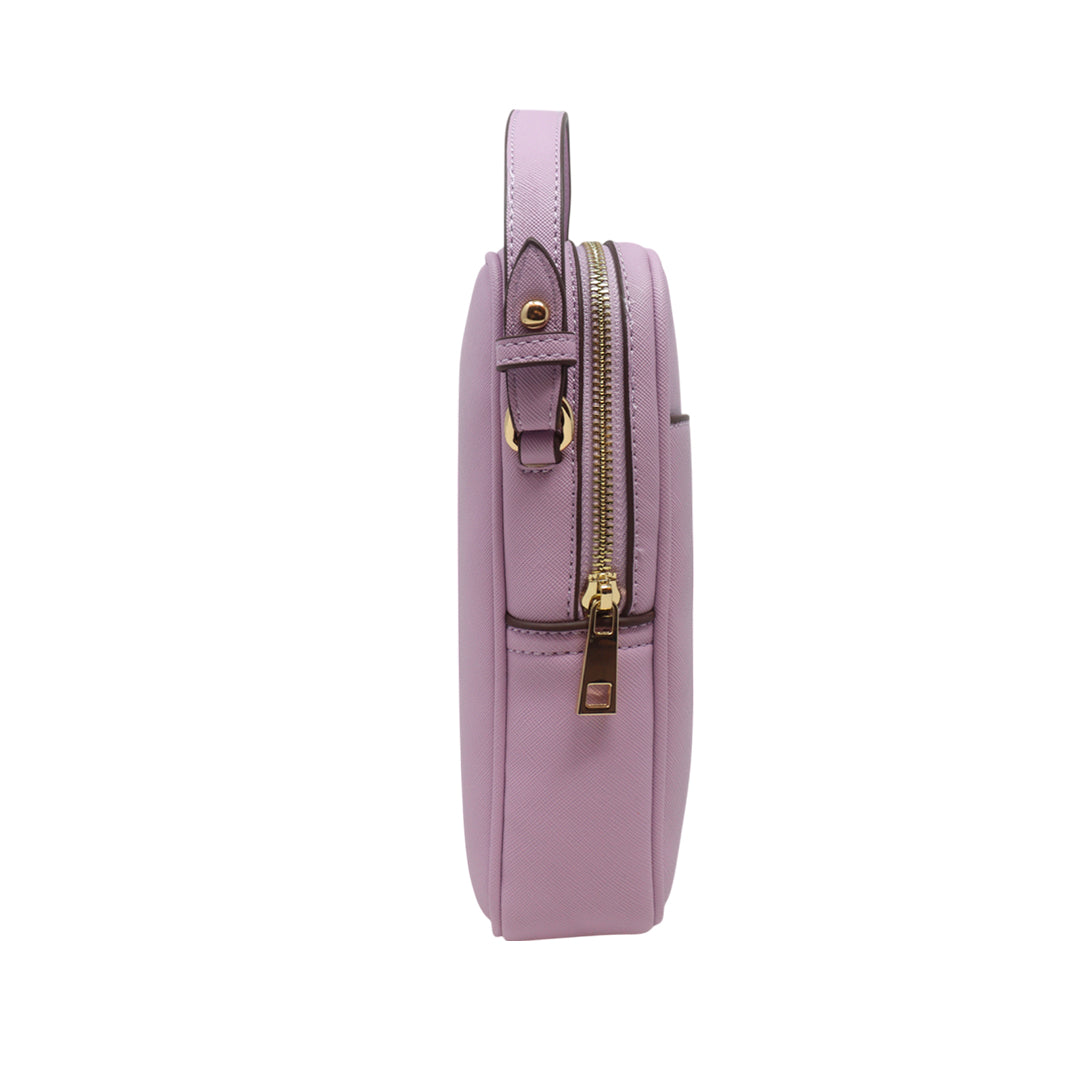 Cartera crossbody Cherry morado