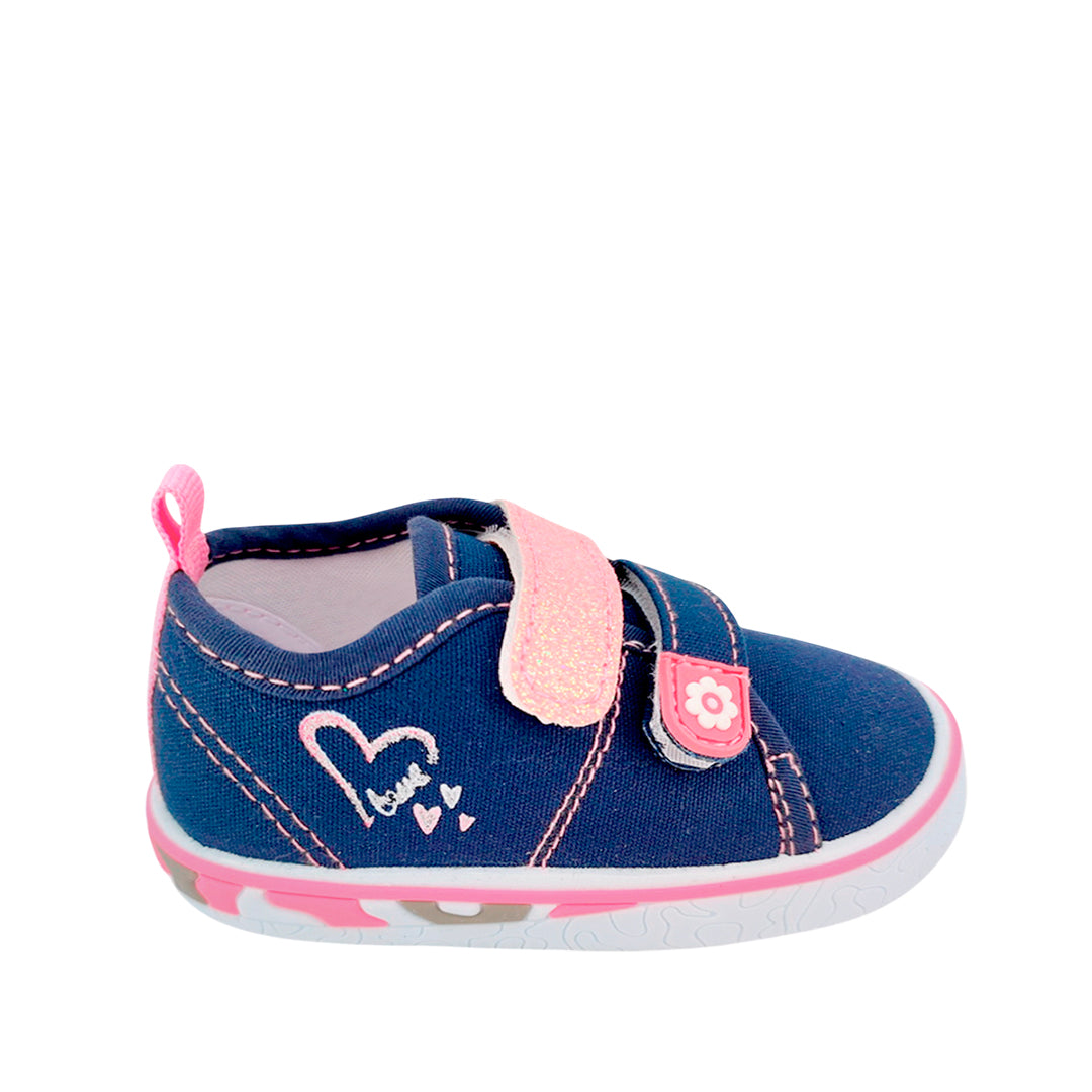 Canvas Sara navy