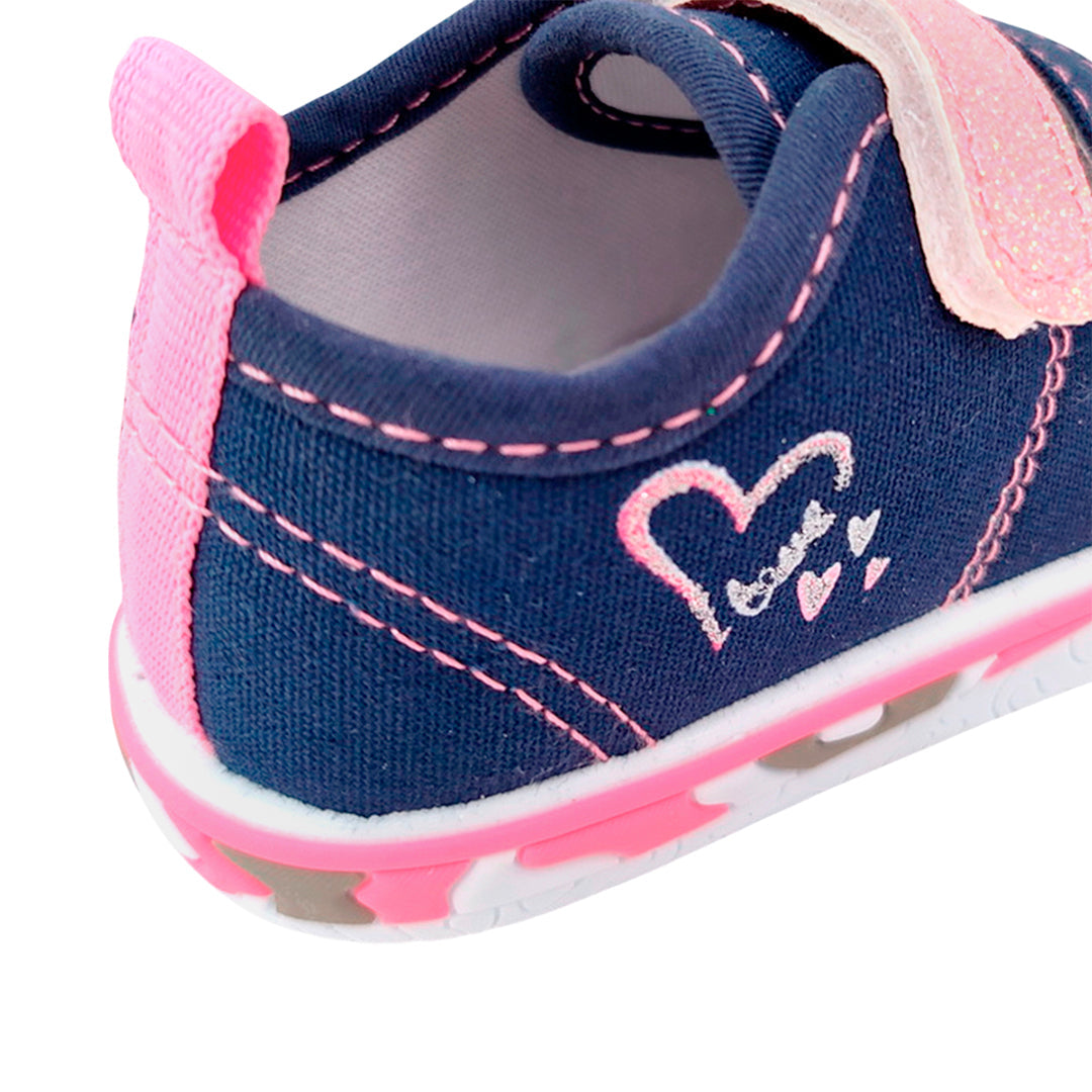 Canvas Sara navy