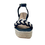 Sandalias de cuña Delice para mujer color marino