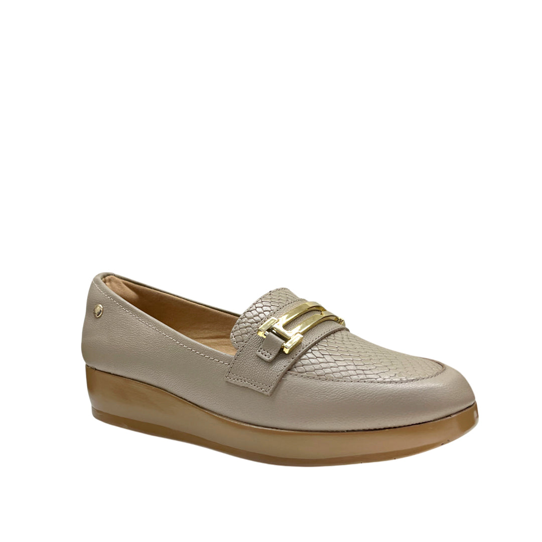 Mocasines Maritzza para mujer color taupe