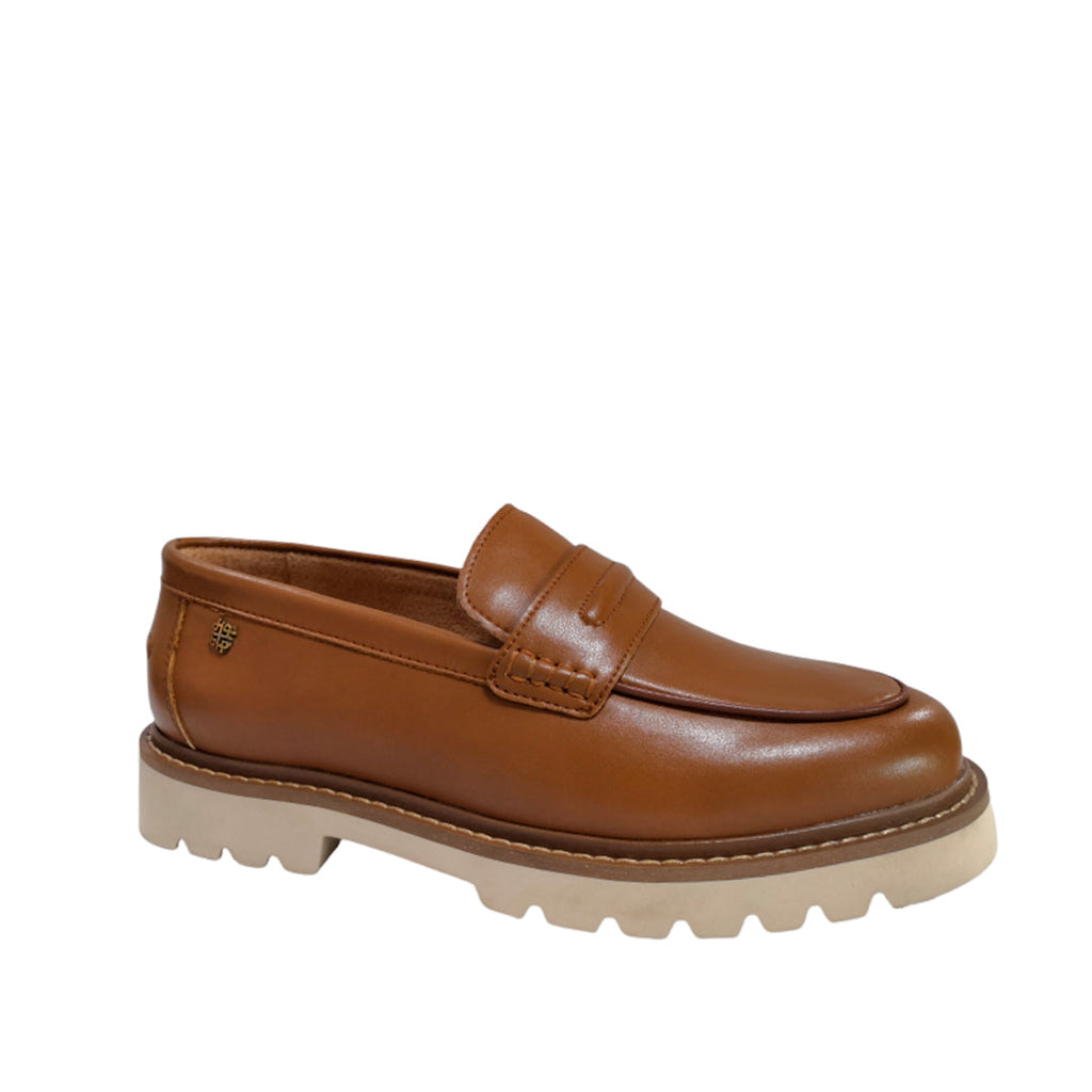 Mocasines Agnnes para mujer color tan