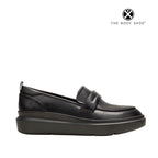 Loafers Joy Penny para mujer color negro