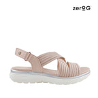 Sandalias flats Acadia para mujer color blush