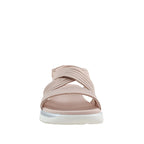 Sandalias flats Acadia para mujer color blush