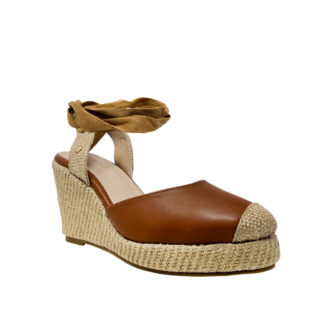 Alpargatas Bina para mujer color tan