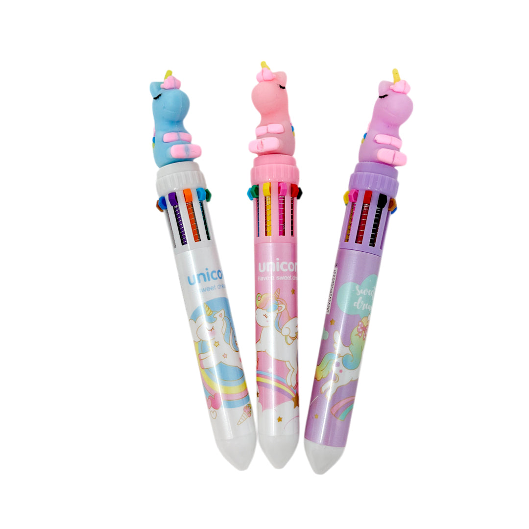 Bolígrafo Unicorn color multi