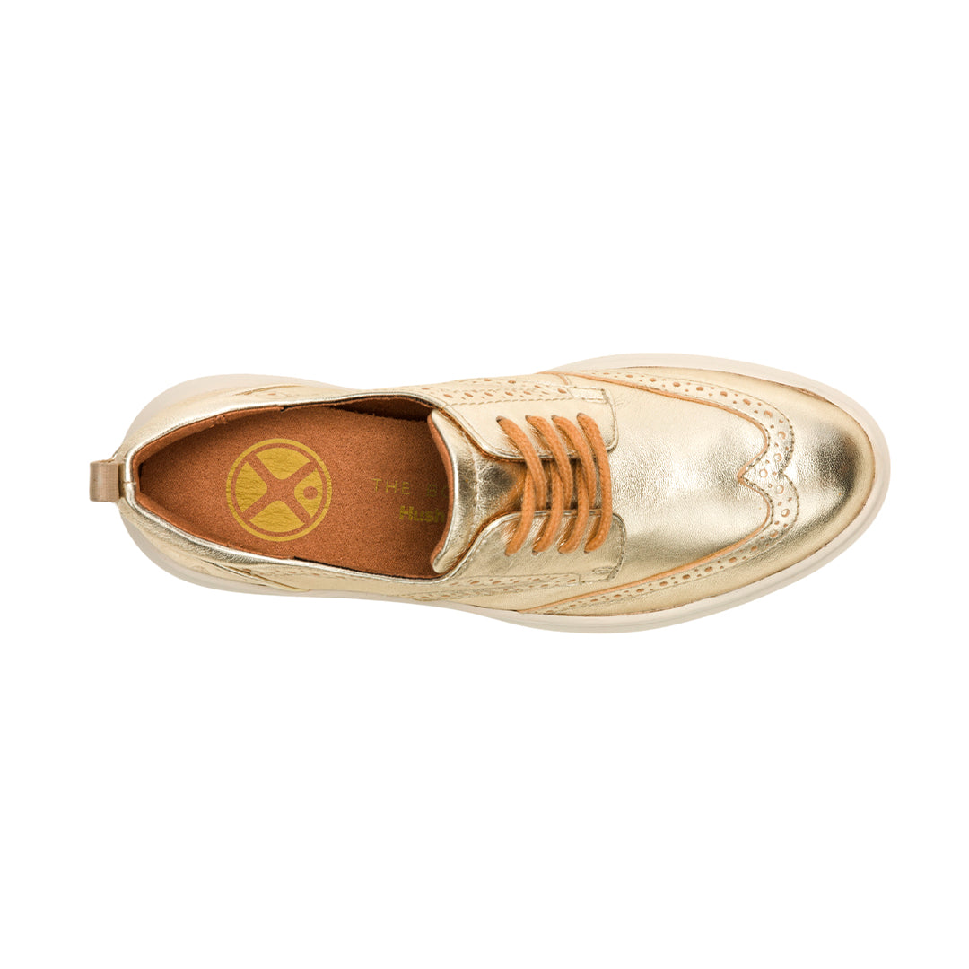 Tennis Joy para mujer color dorado