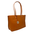 Cartera satchel Odelo para mujer color tan