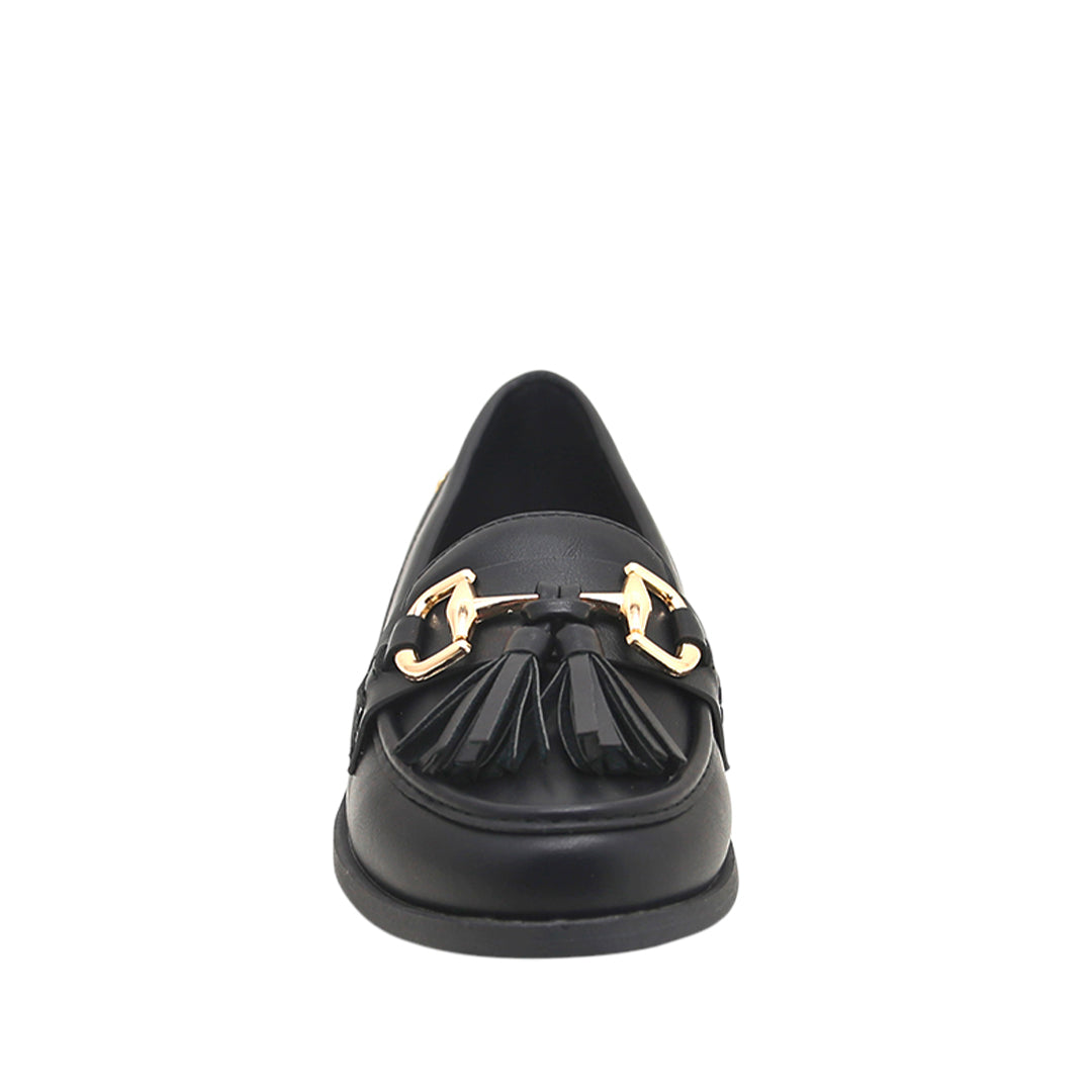 Mocasines Francesca para mujer color negro