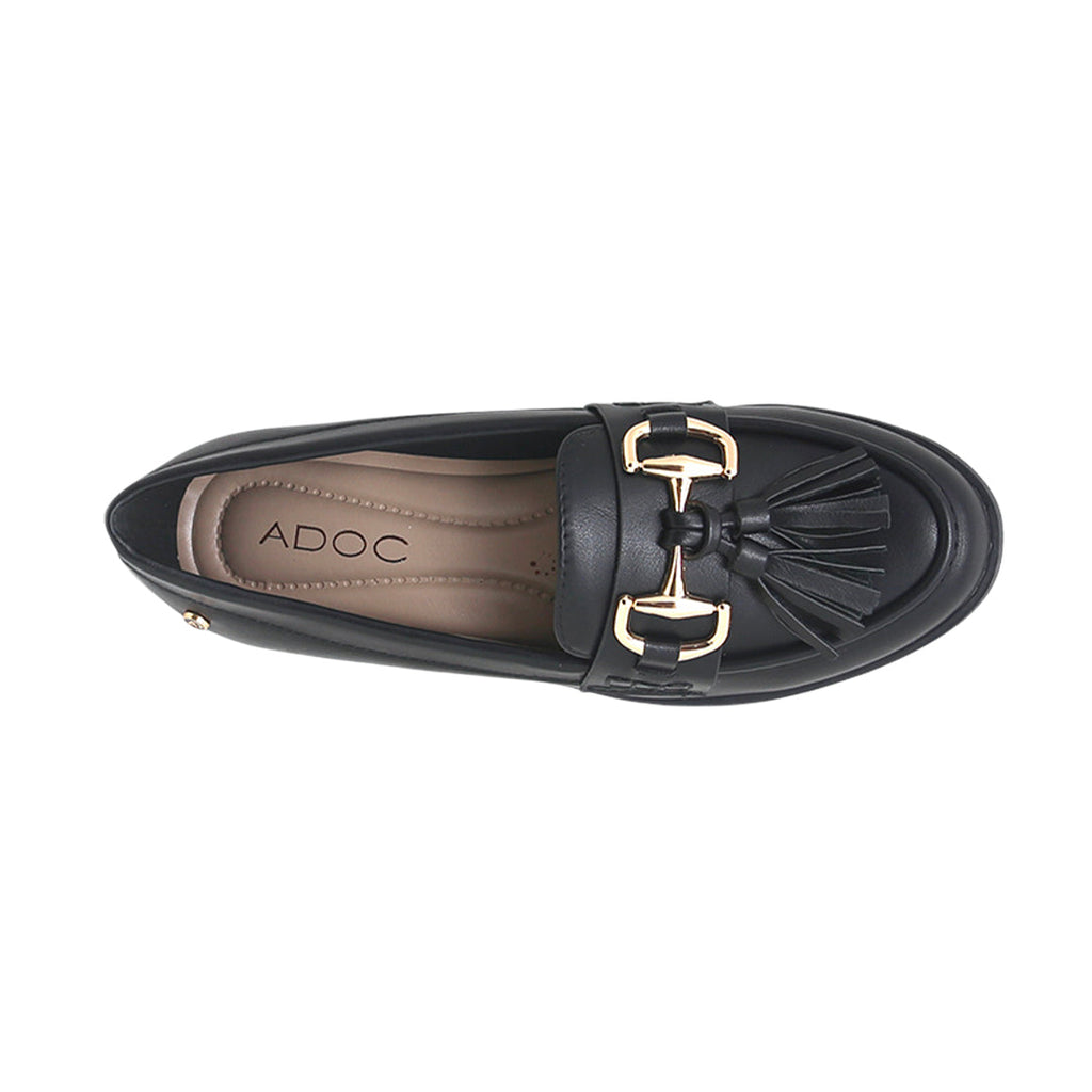 Mocasines Francesca para mujer color negro